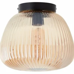 Plafonnier Brilliant Kaizen Noir, 1 lumière