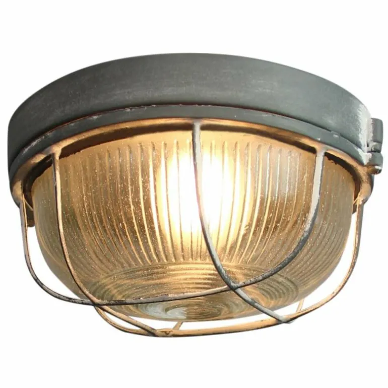 Plafonnier Brilliant LAUREN Gris, 1 lumière