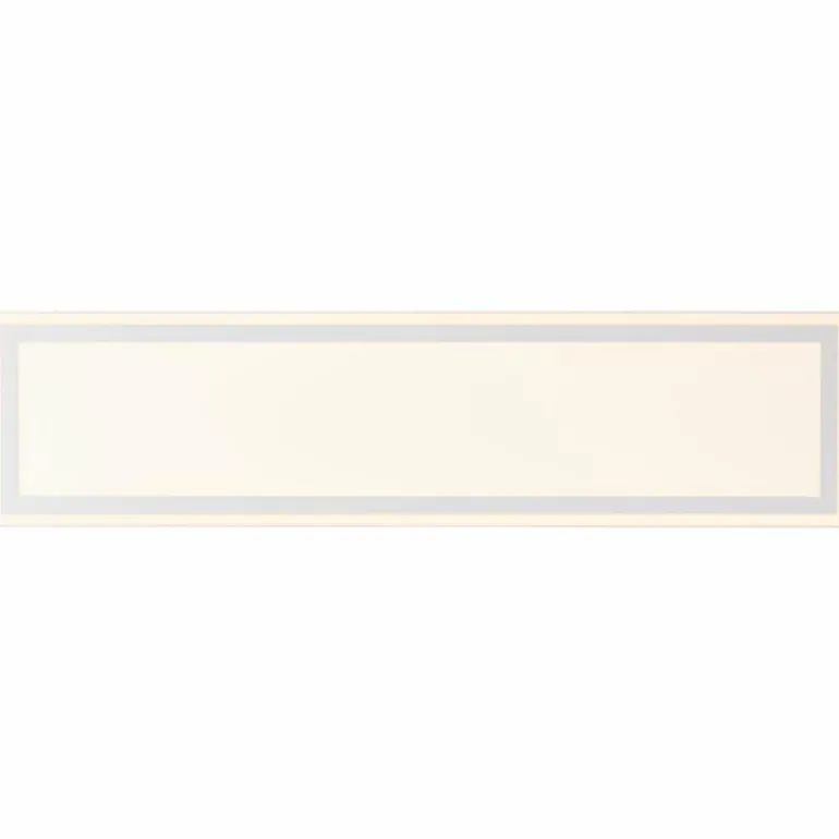 Plafonnier Brilliant Laurice LED Blanc, 1 lumière, Télécommandes