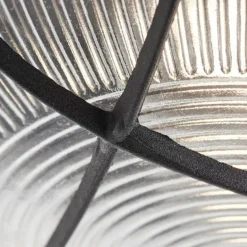 Plafonnier Brilliant Lauren Noir, 1 lumière