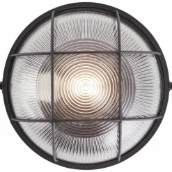 Plafonnier Brilliant Lauren Noir, 1 lumière