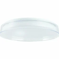 Plafonnier Brilliant Leanna LED Blanc, 1 lumière, Télécommandes, Changeur de couleurs