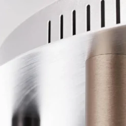 Plafonnier Brilliant Living Cembalo LED Brun, 12 lumières