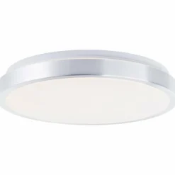 Plafonnier Brilliant Livius LED Argenté, 1 lumière