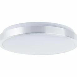 Plafonnier Brilliant Livius LED Argenté, 1 lumière