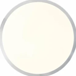 Plafonnier Brilliant Livius LED Argenté, 1 lumière