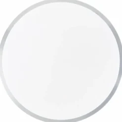 Plafonnier Brilliant Livius LED Argenté, 1 lumière, Télécommandes