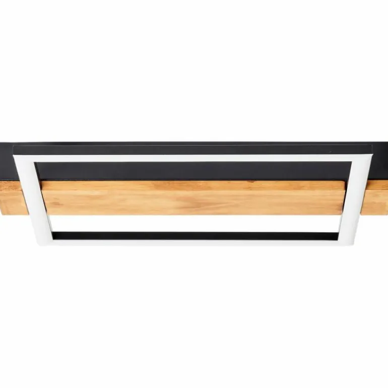 Plafonnier Brilliant Loneos LED Brun, Noir, 1 lumière