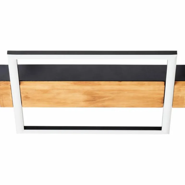 Plafonnier Brilliant Loneos LED Brun, Noir, 1 lumière