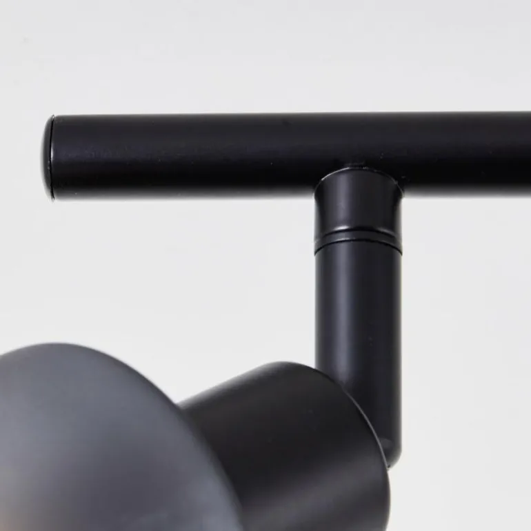 Plafonnier Brilliant Loralie Noir, 2 lumières