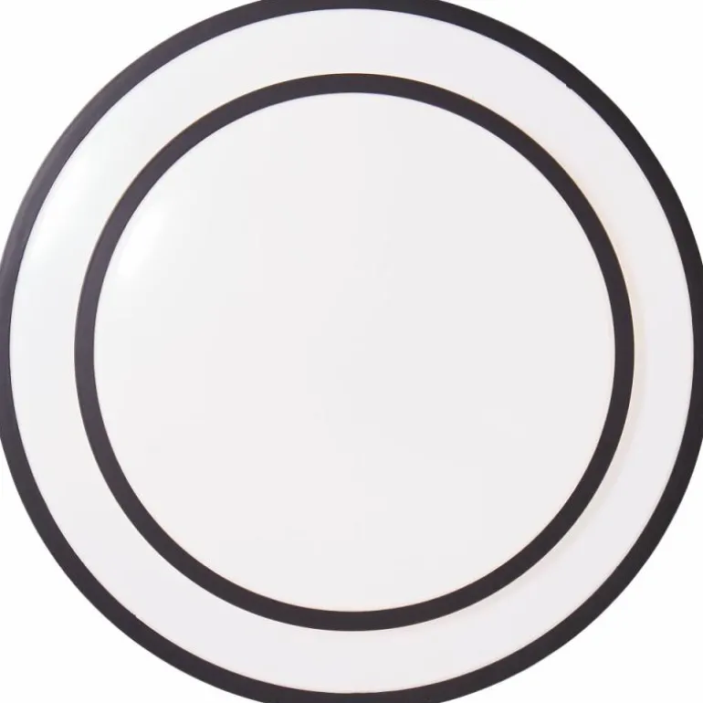 Plafonnier Brilliant Luciano LED Noir, Blanc, 1 lumière, Télécommandes