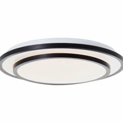 Plafonnier Brilliant Luciano LED Blanc, 1 lumière