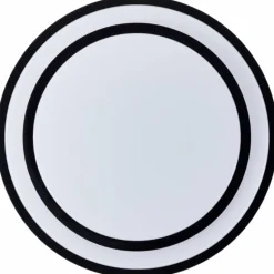 Plafonnier Brilliant Luciano LED Blanc, 1 lumière, Télécommandes