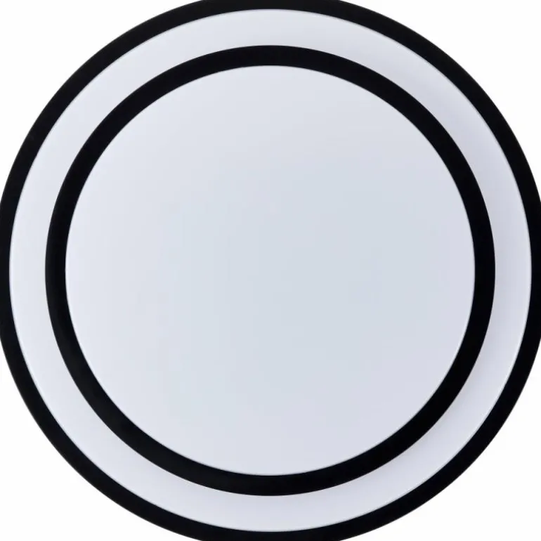 Plafonnier Brilliant Luciano LED Blanc, 1 lumière, Télécommandes