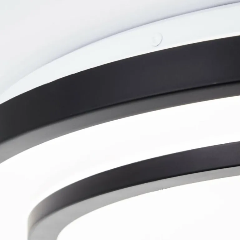 Plafonnier Brilliant Luciano LED Blanc, 1 lumière, Télécommandes