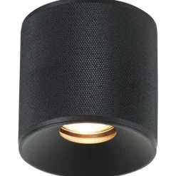 Plafonnier Brilliant Marty LED Noir, 1 lumière