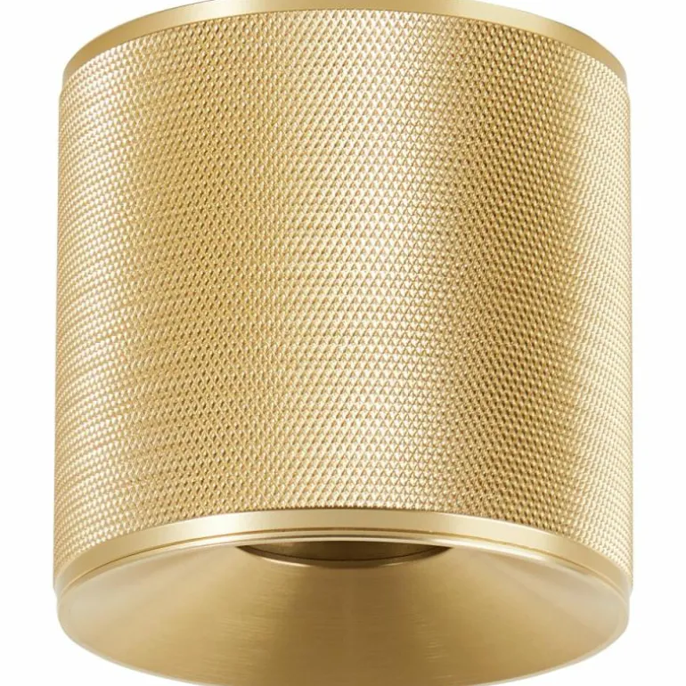 Plafonnier Brilliant Marty LED Or, 1 lumière