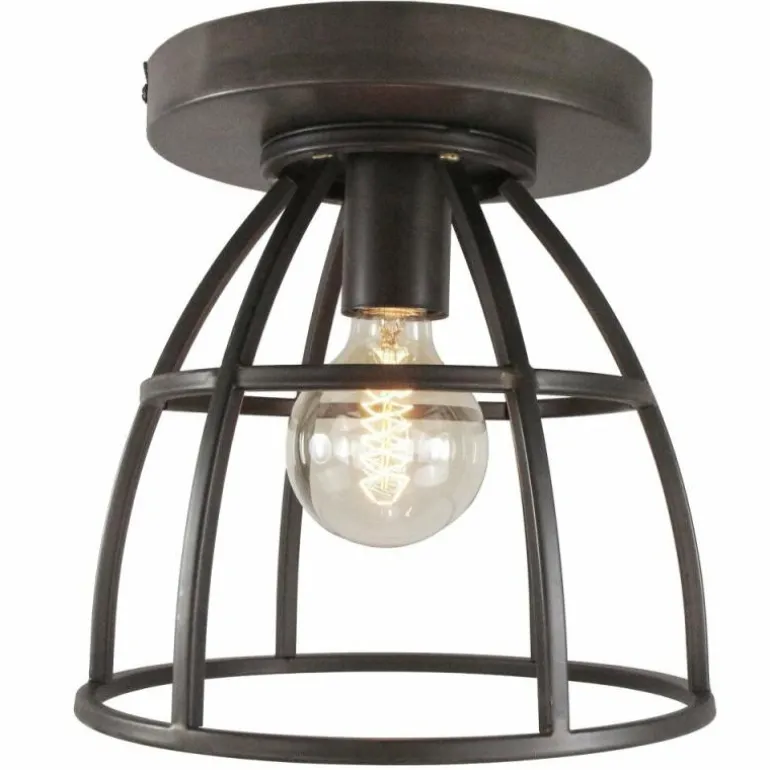 Plafonnier Brilliant Matrix Noir, 1 lumière