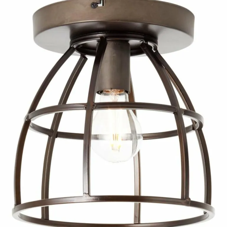 Plafonnier Brilliant Matrix Noir, 1 lumière