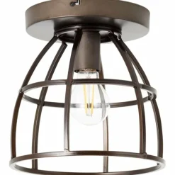 Plafonnier Brilliant Matrix Noir, 1 lumière