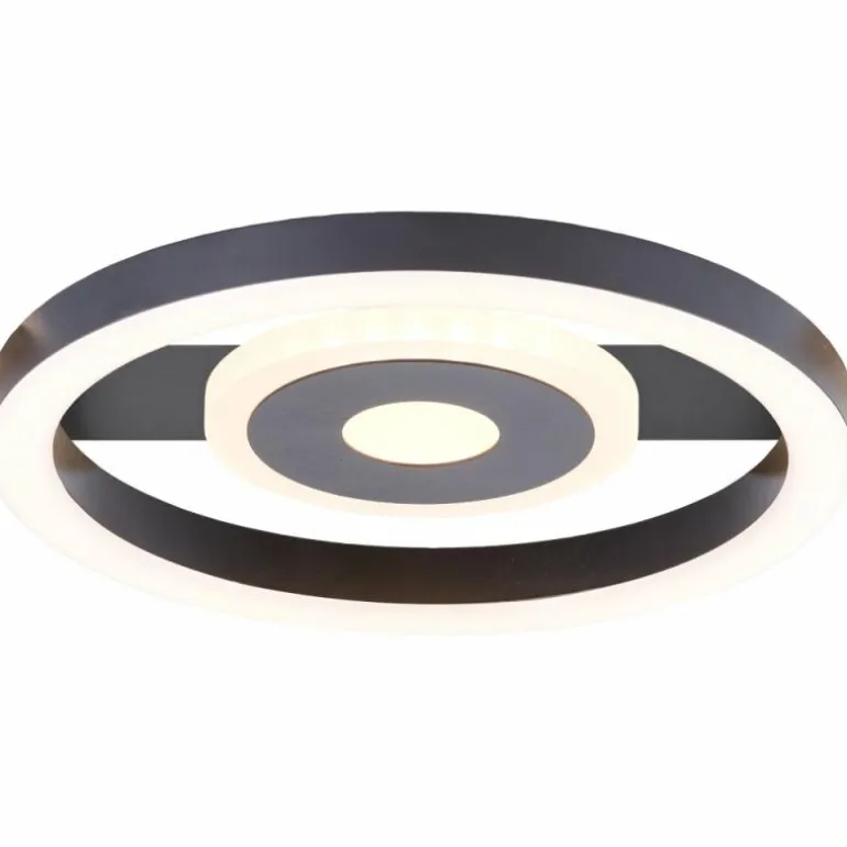 Plafonnier Brilliant Maureen LED Noir, Blanc, 1 lumière