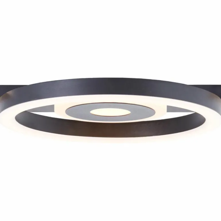 Plafonnier Brilliant Maureen LED Noir, Blanc, 1 lumière