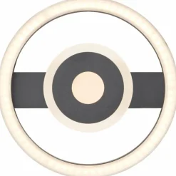 Plafonnier Brilliant Maureen LED Noir, Blanc, 1 lumière