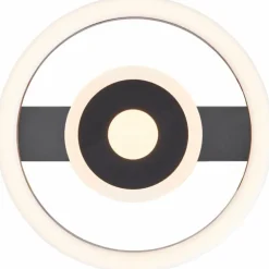 Plafonnier Brilliant Maureen LED Noir, Blanc, 1 lumière