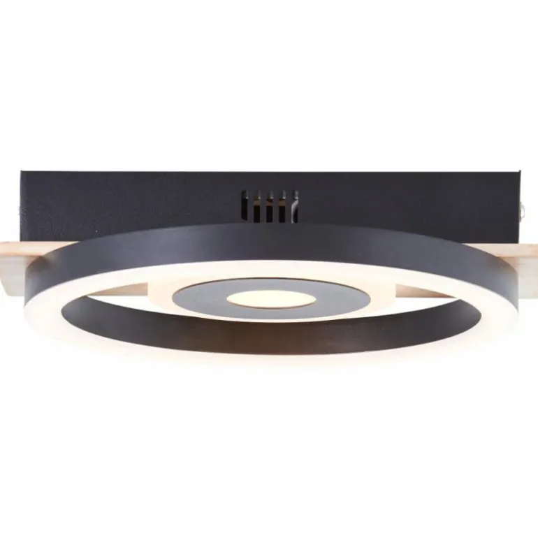 Plafonnier Brilliant Maureen LED Écru, Noir, Blanc, 1 lumière