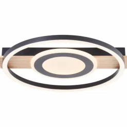 Plafonnier Brilliant Maureen LED Écru, Noir, Blanc, 1 lumière