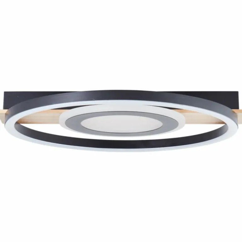 Plafonnier Brilliant Maureen LED Écru, Noir, Blanc, 1 lumière