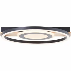 Plafonnier Brilliant Maureen LED Écru, Noir, Blanc, 1 lumière