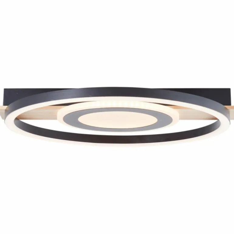 Plafonnier Brilliant Maureen LED Écru, Noir, Blanc, 1 lumière