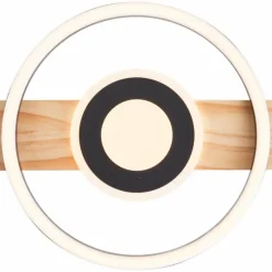 Plafonnier Brilliant Maureen LED Écru, Noir, Blanc, 1 lumière