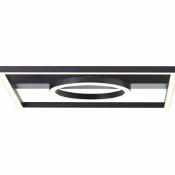 Plafonnier Brilliant Maureen LED Noir, Blanc, 1 lumière