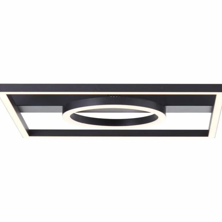 Plafonnier Brilliant Maureen LED Noir, Blanc, 1 lumière