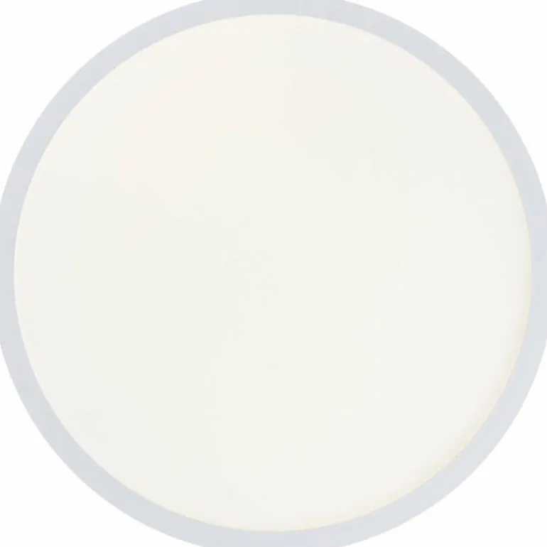 Plafonnier Brilliant Milton LED Blanc, 1 lumière