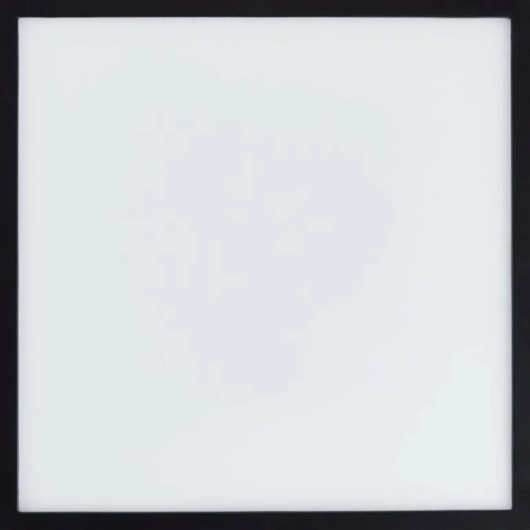 Plafonnier Brilliant Milton LED Noir, 1 lumière