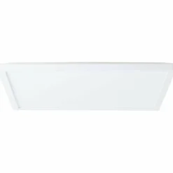 Plafonnier Brilliant Milton LED Blanc, 1 lumière