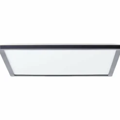 Plafonnier Brilliant Milton LED Noir, 1 lumière