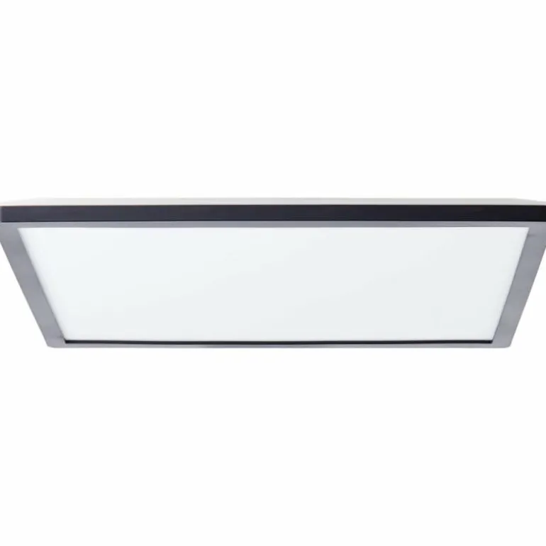 Plafonnier Brilliant Milton LED Noir, 1 lumière