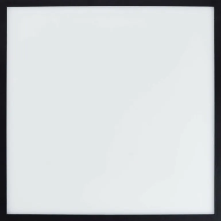 Plafonnier Brilliant Milton LED Noir, 1 lumière