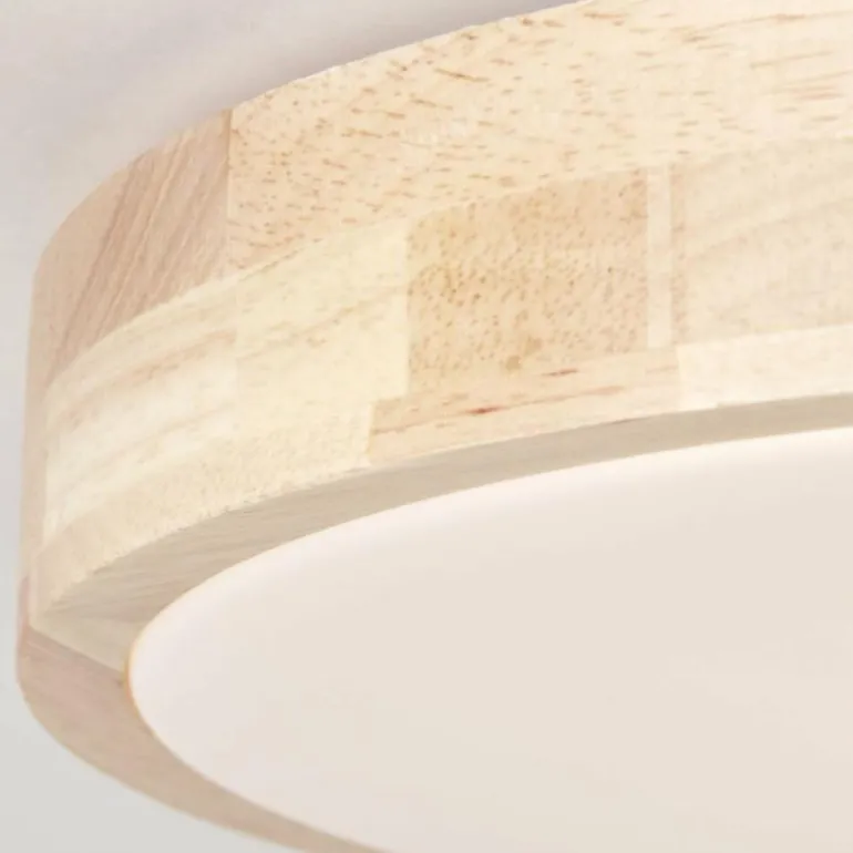 Plafonnier Brilliant Moreen LED Blanc, 1 lumière