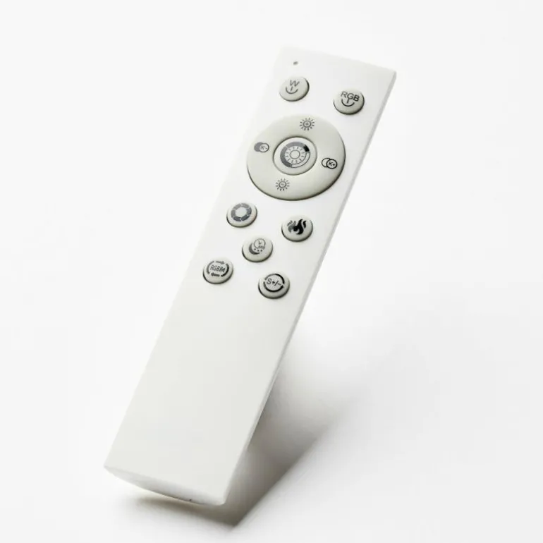 Plafonnier Brilliant Mosako LED Blanc, 1 lumière, Télécommandes