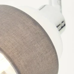 Plafonnier Brilliant Naples Argenté, 2 lumières