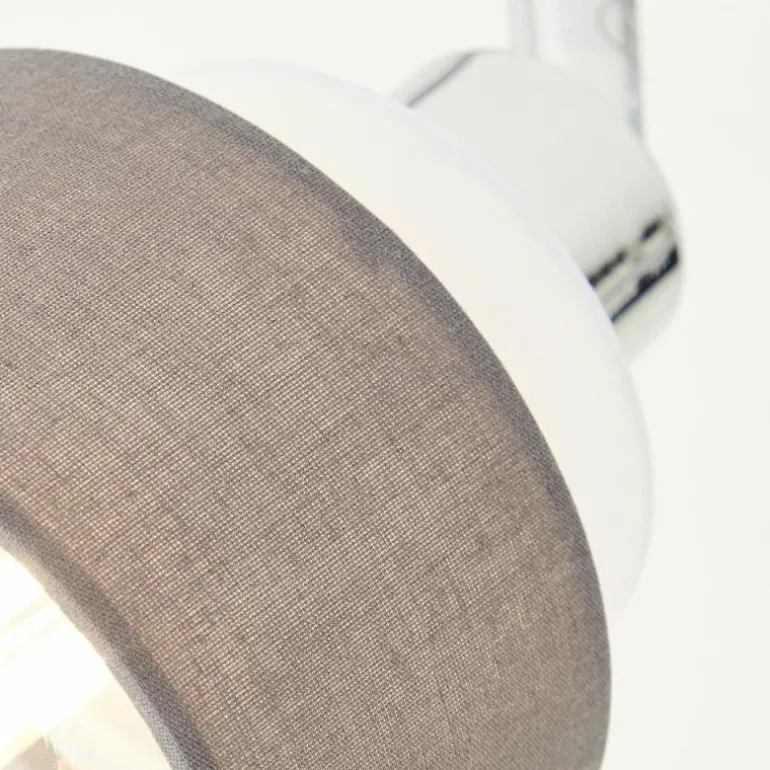 Plafonnier Brilliant Naples Argenté, 2 lumières