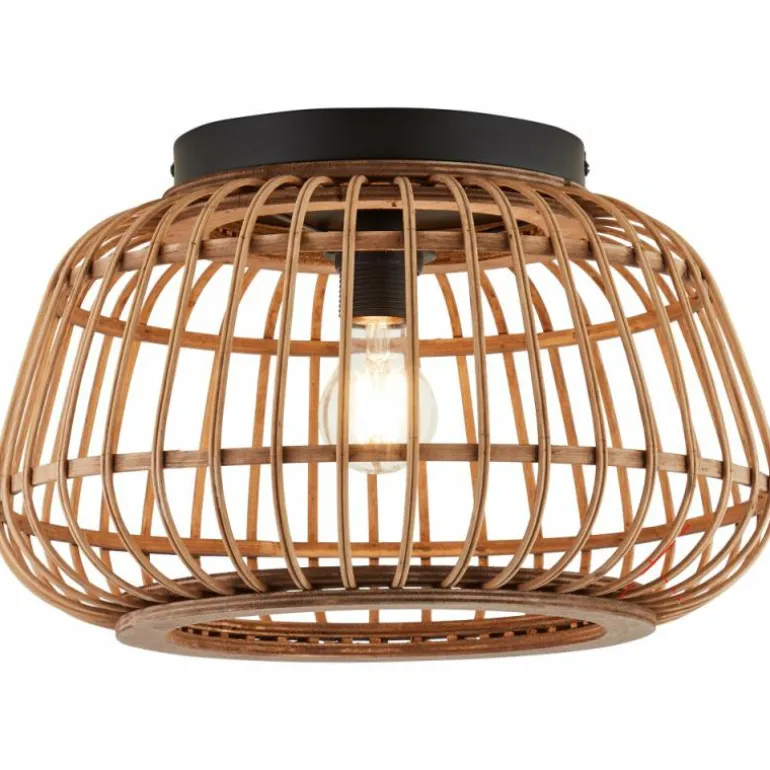 Plafonnier Brilliant Nikka Noir, 1 lumière