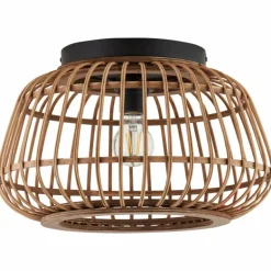 Plafonnier Brilliant Nikka Noir, 1 lumière