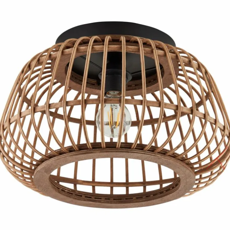 Plafonnier Brilliant Nikka Noir, 1 lumière