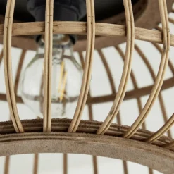 Plafonnier Brilliant Nikka Noir, 1 lumière